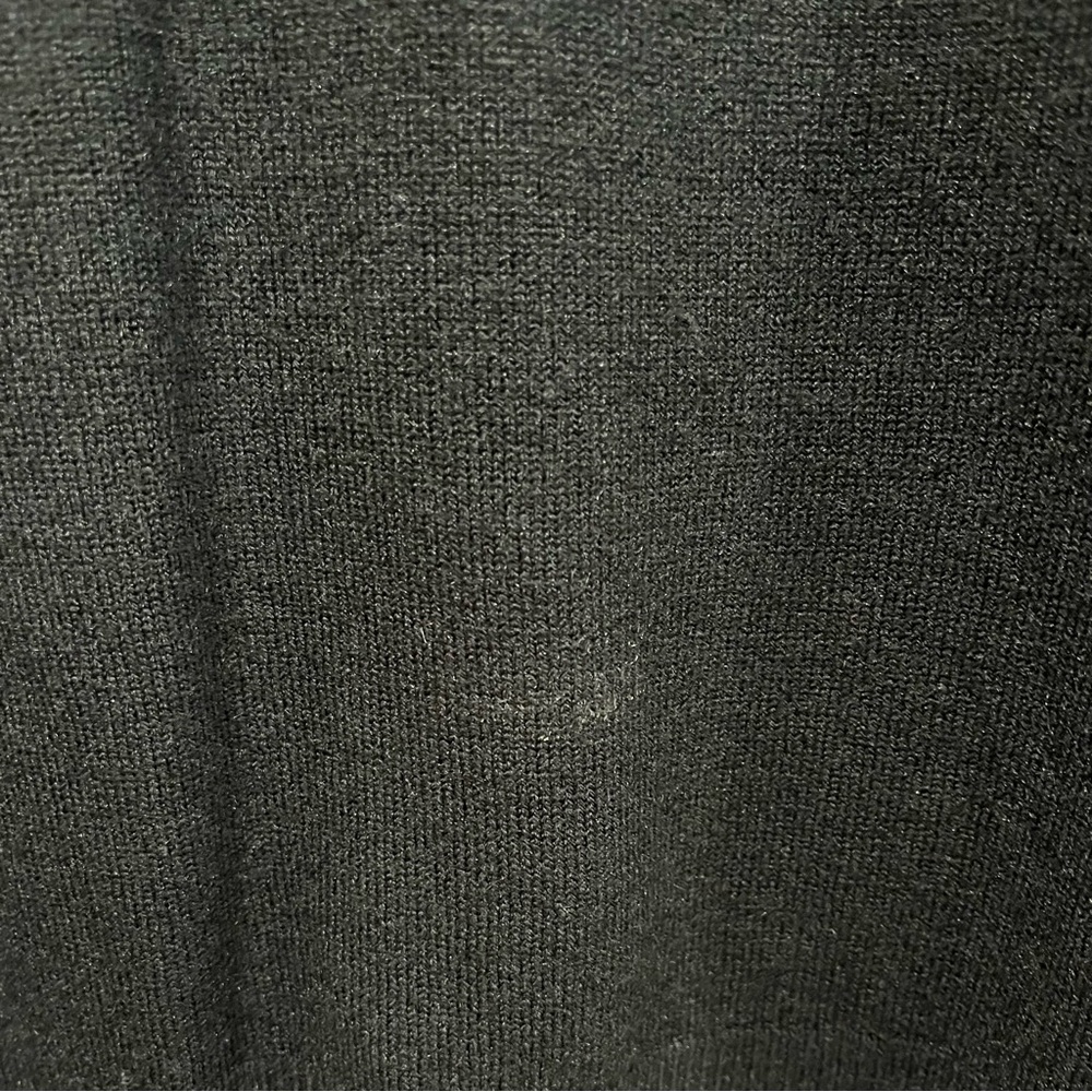 Villager by Liz Claiborne Black Beaded Cardigan, Womens Size XL - Picture 7 of 9